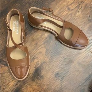 Brown Leather ModCloth Flats